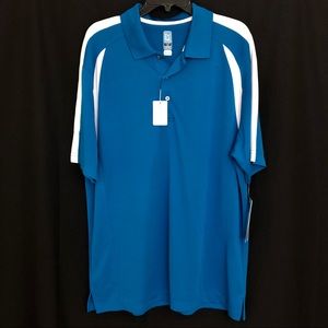 PGA Airflux Men’s Blue XL Short Sleeve New $50